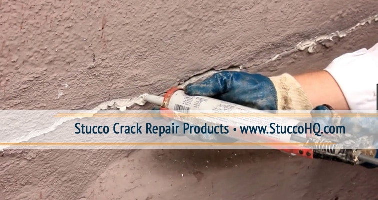 Stucco Crack Repair Products